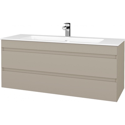 DŘEVOJAS MAJESTY SZZ2 120 skříňka s umyvadlem Pura 120 M01 Bílá mat