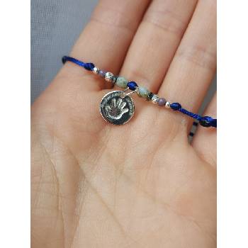 Гривна с бебешка ръчичка " Аз съм Мама" (ДСГК)