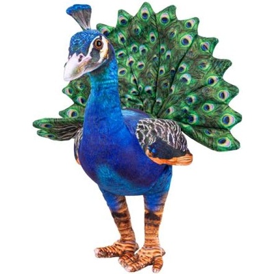 Mikro Плюшен паун 40см стоящ