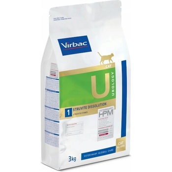 Virbac Veterinary HPM Cat Urology Rozpúšťanie struvitov U1 3 kg