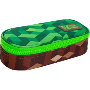 COOLPACK Елипсовиден ученически несесер Cool Pack Campus - City Jungle (C62199)