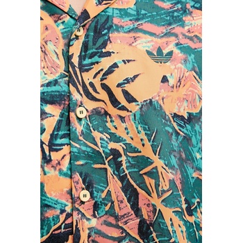 Adidas Риза adidas Originals Resort Shirt в оранжево със свободна кройка KC5901 (KC5901)