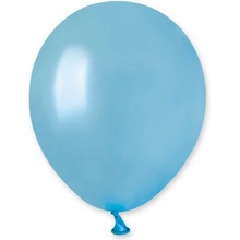 Gemar Latexový balón Metalizovaný 5 13 cm modrá