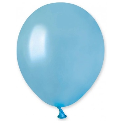 Gemar Latexový balón Metalizovaný 5 13 cm modrá