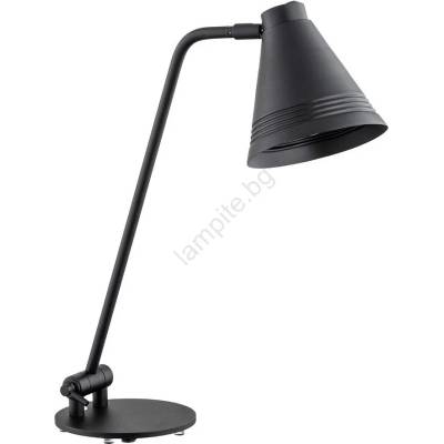 Argon 8002 - Настолна лампа AVALONE 1xE27/15W/230V черна (AR8002)