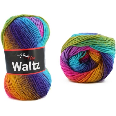 Vlna - Hep příze Waltz 5703 barevná