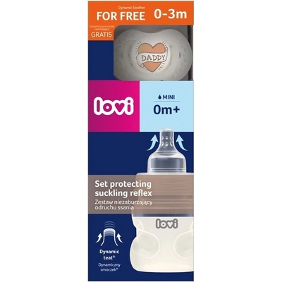 LOVI láhev Super Vent 150ml + Dudlík 0/120 3000120