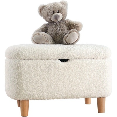 Asir Табуретка PIXI 37x61 cm бяла (AS3024)