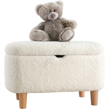 Asir Табуретка PIXI 37x61 cm бяла (AS3024)