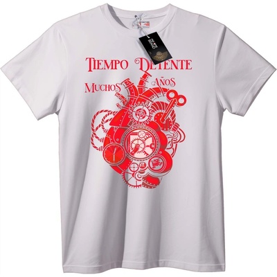 NOONEBRAND Тениска Сърце на времето: Много години - L, Black