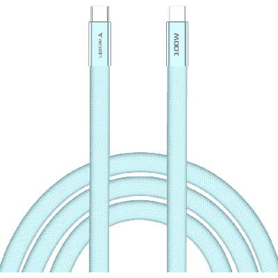 Verbatim Кабел Verbatim Sync & Charge SoftTouch USB-C to C cable 100W 120 cm - Blue (30276)
