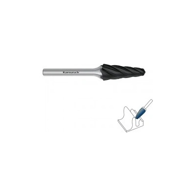 Karnasch Борфреза L (KEL) Ø 10, 0 x 30, 0 (Ø 6, 0) | 75mm HP-7 NON FE BLACK-TEC (115085035)