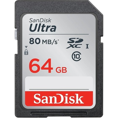 SanDisk SDXC 64 GB UHS-I U1 SDSDUNC-064G-GN6IN