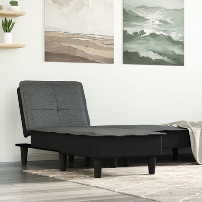 VidaXL textil tmavě šedá 352840 – Zboží Dáma