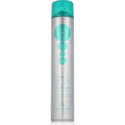 Kallos Cosmetics Kallos Hair Spray Extra Strong Hold With Keratin 750 ml