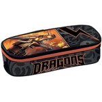 Graffiti Ученически квадратен несесер Graffiti Dragons - С 1 цип (231344)