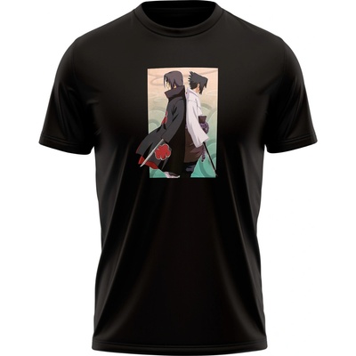Naruto dětské tričko Sasuke a Itachi černá