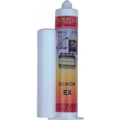 Cyklon Vysokoteplotný silikón EX 70 ml čierna
