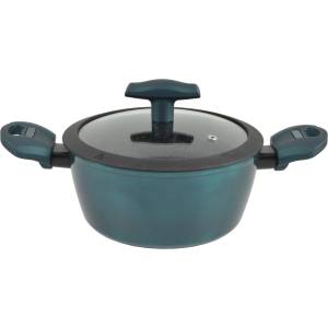 Perfect Home Незалепваща алуминиева касерола Sea Line със стъклен капак 20cm 3, 2l 54474 (15107)