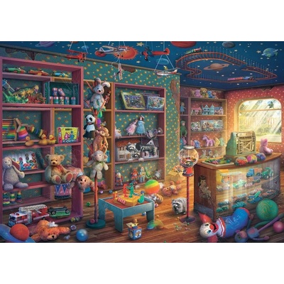 RAVENSBURGER Opuštěná místa: Hračkářství 1000 dílků