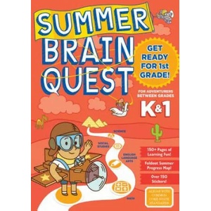 Summer Brain Quest: Between Grades K & 1 | Workman Publishing, Megan Butler, Claire Piddock, Kimberly Oliver Burnim, Edison Yan (ISBN: 9780761189169)