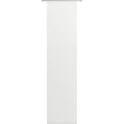 Japonská stena na mieru Biella, biela, Uni, polotransparent, šírka 60 cm