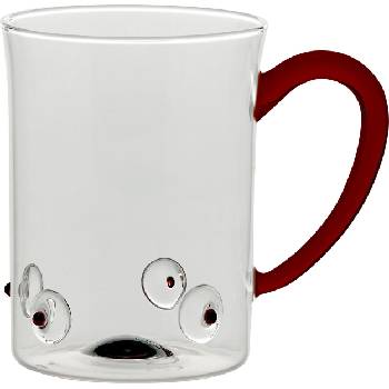 Zafferano Чаша халба Patèa стъклена 510 мл кехлибарена (PAT0304)