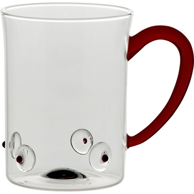 Zafferano Чаша халба Patèa стъклена 510 мл кехлибарена (PAT0304)