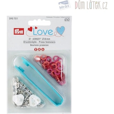 Stláčacie gombíky Prym Love Ø 8mm