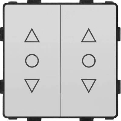 ELMARK Element ДВОЕН КЛЮЧ ЗА РОЛЕТНИ ЩОРИ, СИВ (195msdrs/gr)
