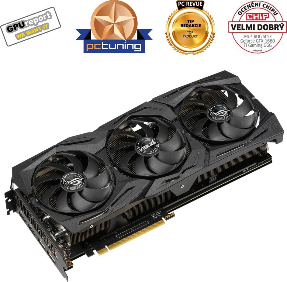 ROG STRIX　GTX1660ti ASUS Republic of Gamers Strix ROG-STRIX-GTX1660TI-6G-GAMING B&H