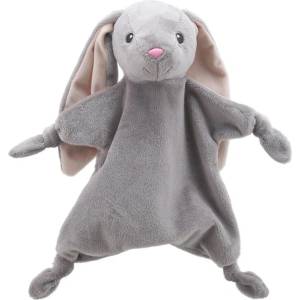 The Puppet Company - Бебешка кърпа за гушкане Зайче, серия Wilberry ECO Comforters