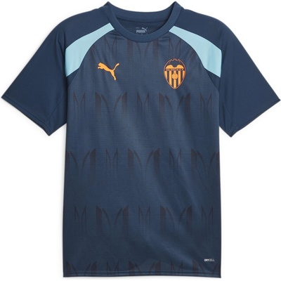 PUMA Valencia Pre Match Shirt 2023 2024 Adults - Blue
