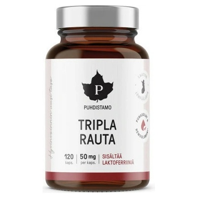 Puhdistamo Triple Iron 120 kapsúl