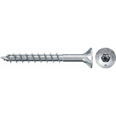 Fischer Power-Fast II 670649 skrutky do drevotriesky 4 mm 30 mm T profil ocel glavanizované zinkom 50 ks