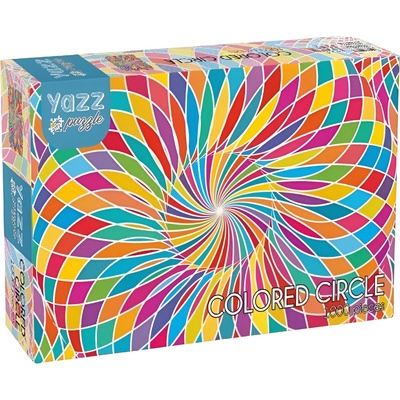 Yazz Пъзел Yazz Puzzle от 1000 части - Цветен кръг (3837)