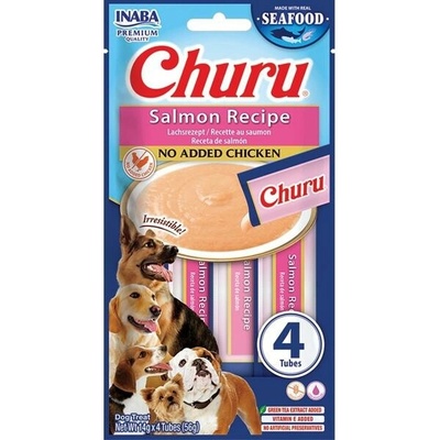 Inaba Churu dog snack losos 4 x 14 g