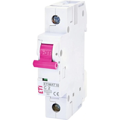 CB Elektro Istič 1-pólový C/2A 10kA Rada:ETIMAT-COLOUR (ETI)