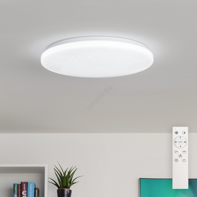 Brilagi - Димируем таванен плафон SMART STARS LED/36W/230V Ø 48 см Wi-Fi Tuya + дистанционно управление (BG3794)