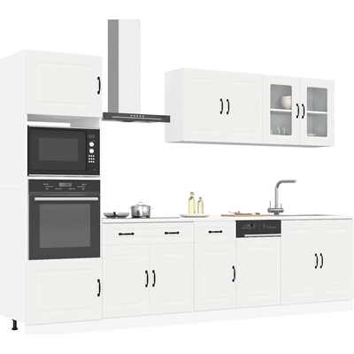 vidaXL Комплект кухненски шкафове от 7 части Kalmar, инженерно дърво (3314731)