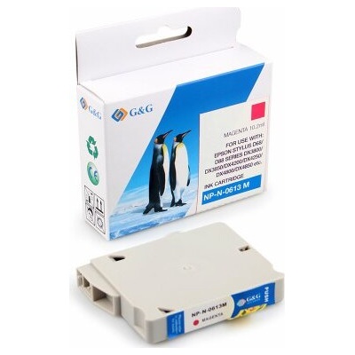 Compatible Глава за EPSON STYLUS D88 Photo Editon/D68Pe/D88PE/DX 4800/4850/4200/3800/3850 - Magenta - T061340 - G&G (Compatible-C13T06134010)