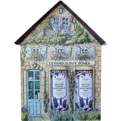 Bohemia Gifts Little House of Lavender подаръчен комплект с лавандула
