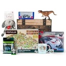 Truhla plná hraček Oskar dětské hračky pro kluky velká sada mix 7ks