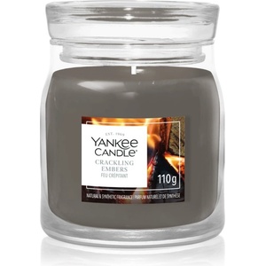 Yankee Candle Crackling Embers ароматна свещ Signature 110 гр