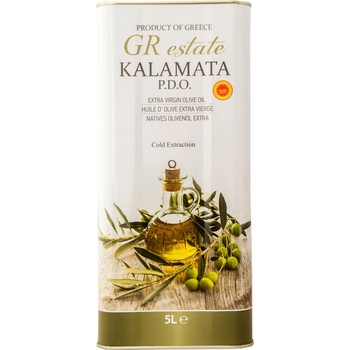 GR Estate Kalamata Extra panenský olivový olej Kalamata P.D.O. 5000 ml