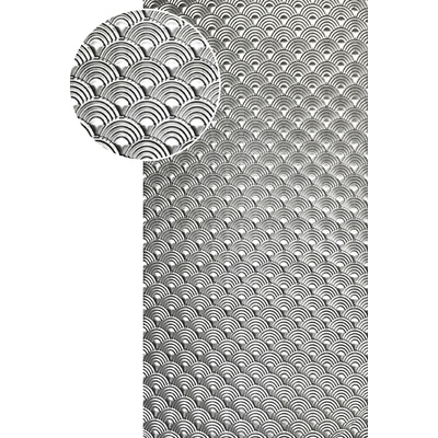 Plech pozinkovaný, 2000 x 1000 x 1,2 mm, 3D vzor dúha