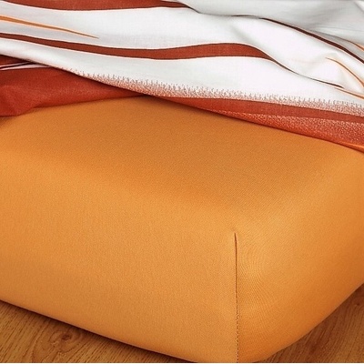 Dadka plachta jersey karamel 60x120x10
