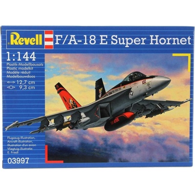 Revell Hornet Model Kit Plastic plane 03997 F A 18 E Super 1:144