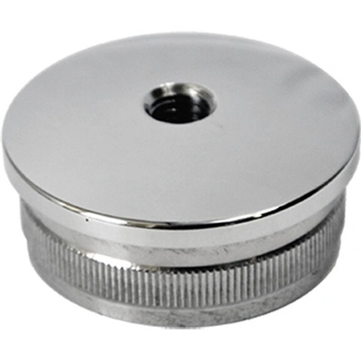 Spodek držáka madla na trubku ø 42,4 mm, leštěná AISI 304