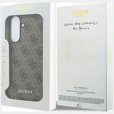 Guess 4G Classic Samsung Galaxy A57 5G hnědý (GUHCSA57G4GFBR)